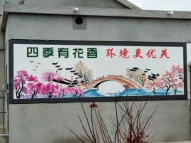 乐山墙绘的特点和形势