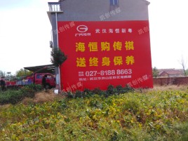 乐山农村墙体广告给农村人民带来方便